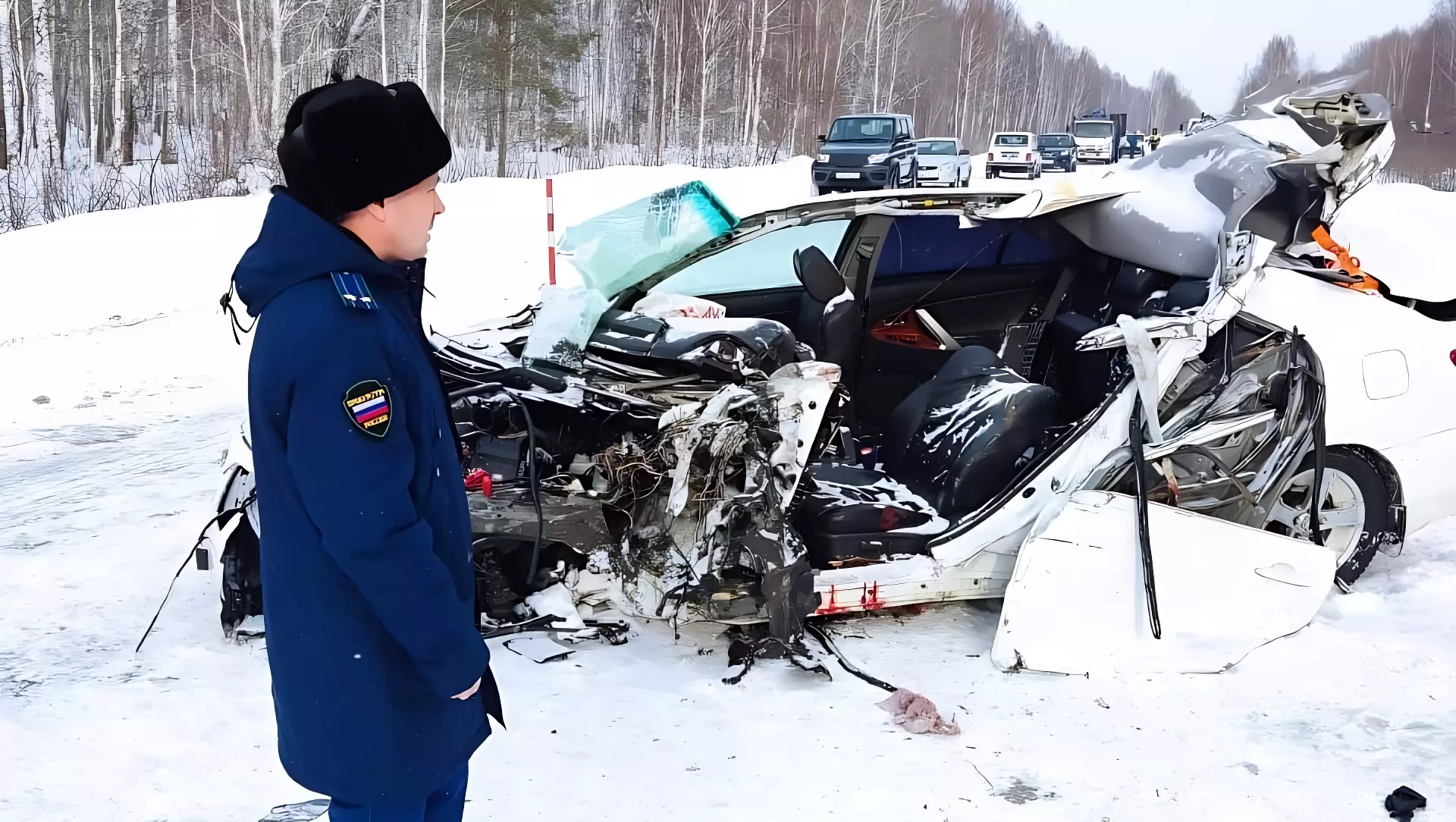 В жуткой аварии в Омской области пострадал замминистра труда Сергей Добрых