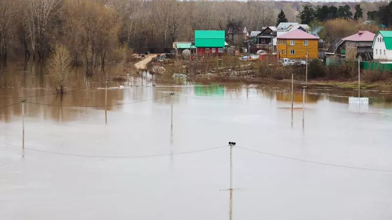 Хорошие новости. В Омской области остановился прилив воды к Усть-Ишимской РЭС