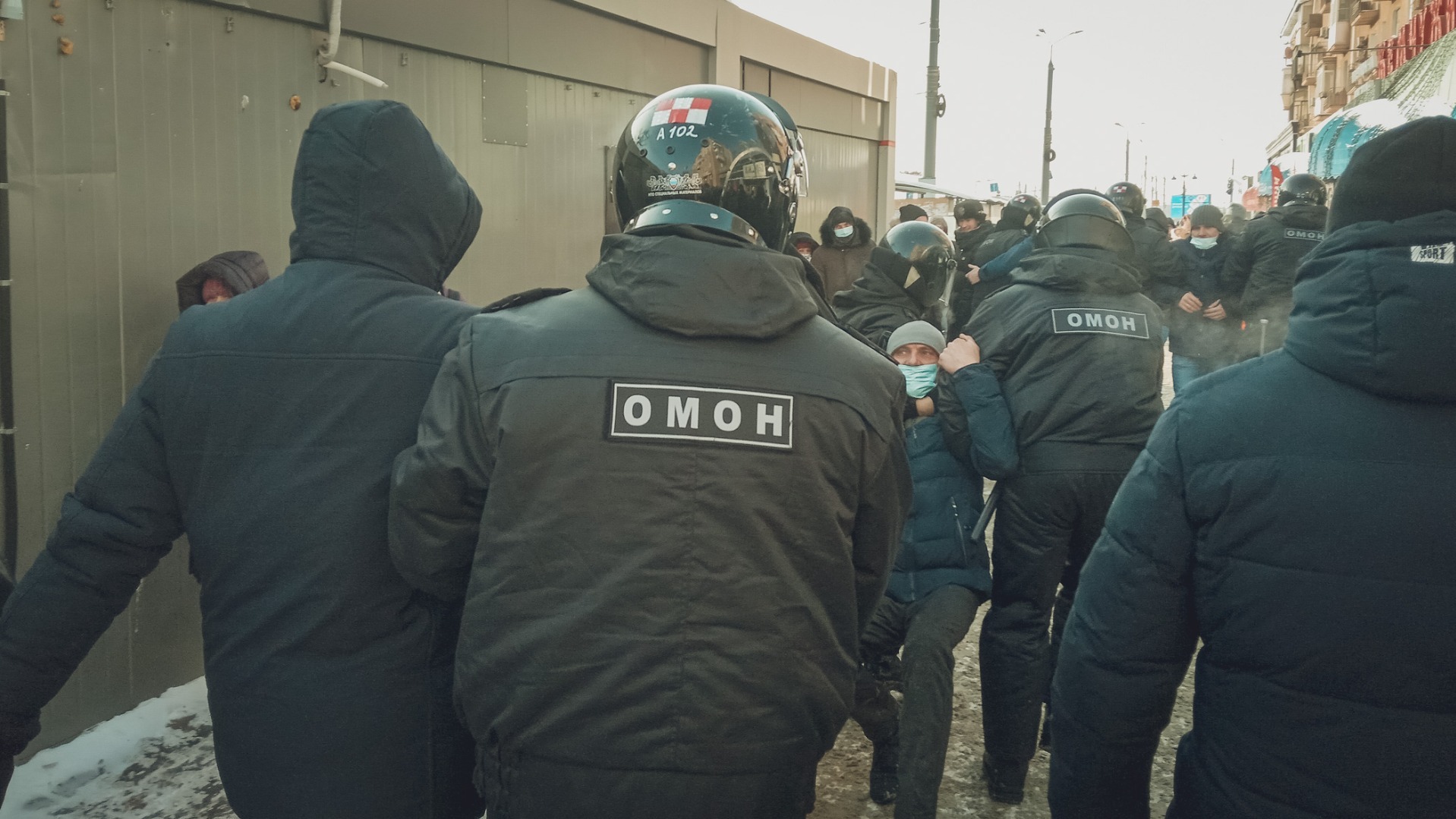 Жителя Омска оштрафовали за участие в несанкционированном митинге