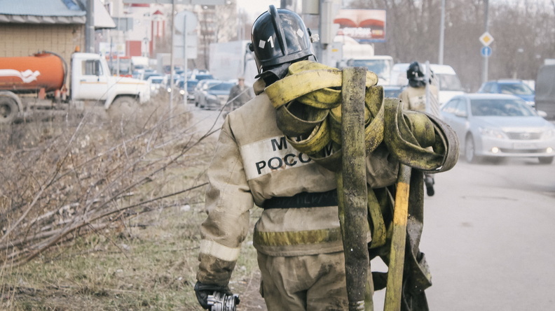 В Омской области огонь уничтожил три машины, 18 кур и 4 кролика