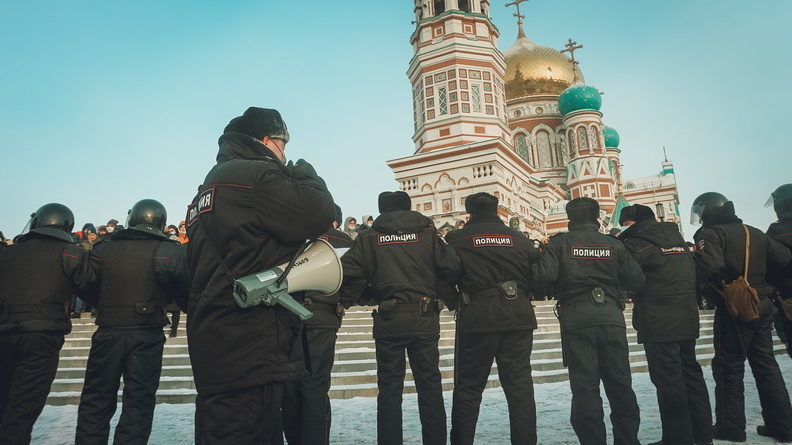 МВД отсудило у организаторов несогласованной акции в Омске еще полмиллиона рублей