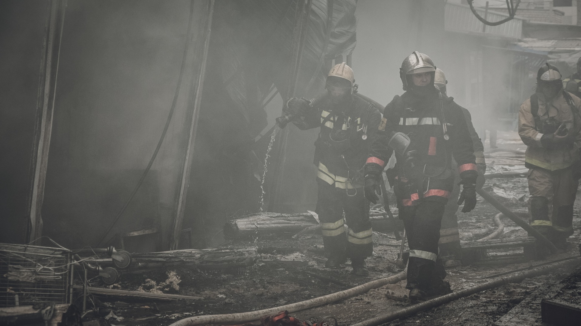 Жуткие пожары в Омске. День второй