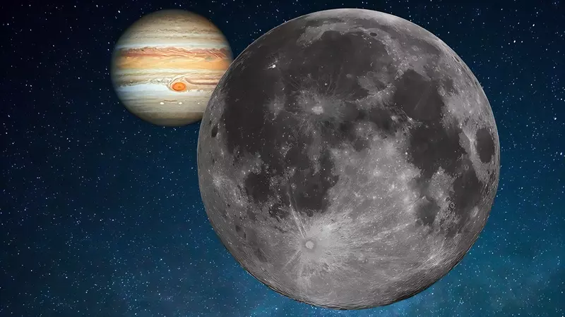 Россияне смогут увидеть сближение Юпитера и Луны — Новости Омска и ...