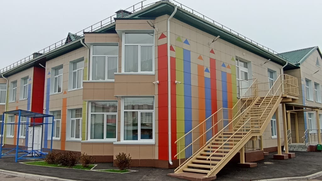 В Омской области зарегистрирован и сдан новый детский сад на 101 место