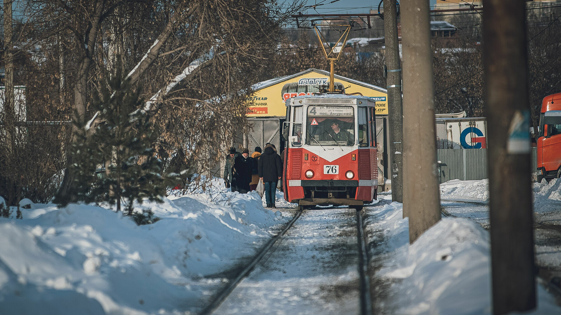 Где в Омске заменят трамвайные рельсы в 2023 году