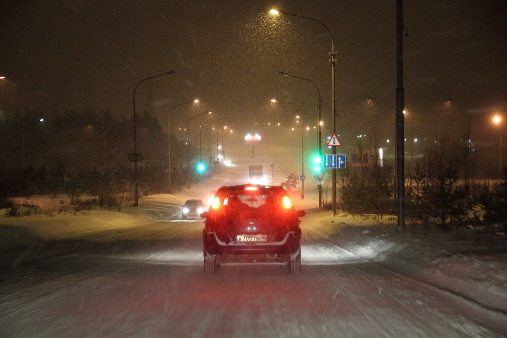 Омских водителей предупредили об опасном морозе