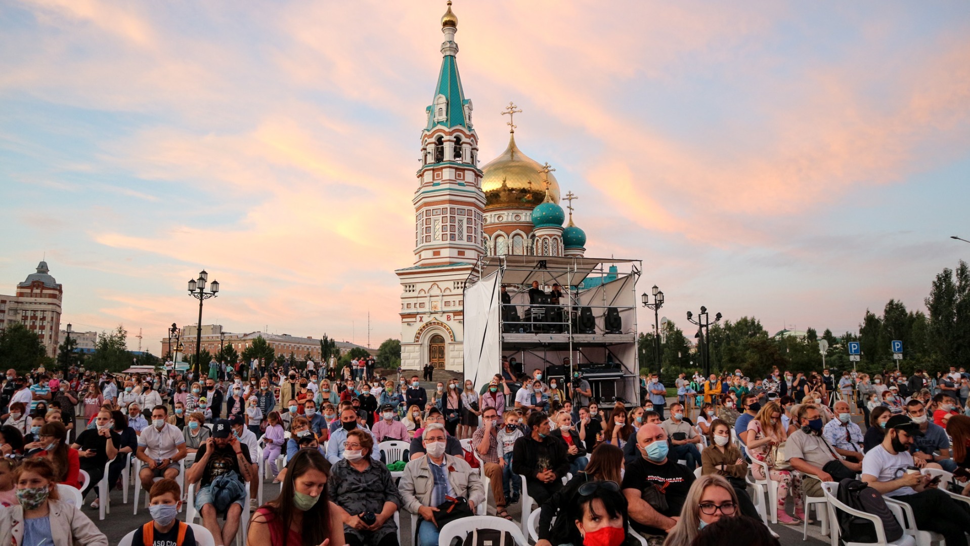 Празднование 200-летия Омской области перенесли на Соборную площадь