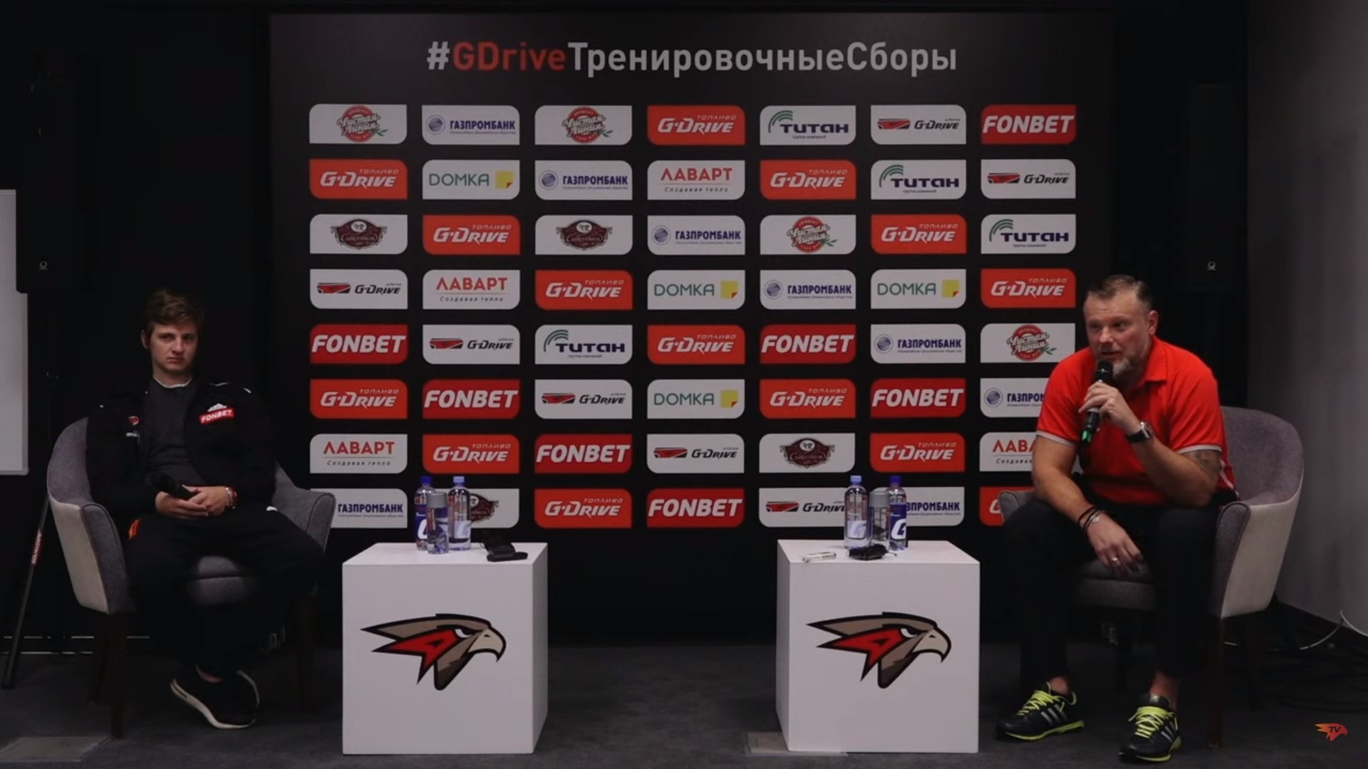 «Не хуже, чем в НХЛ»: Рябыкин и Ткачев оценили раздевалку на новой арене в Омске