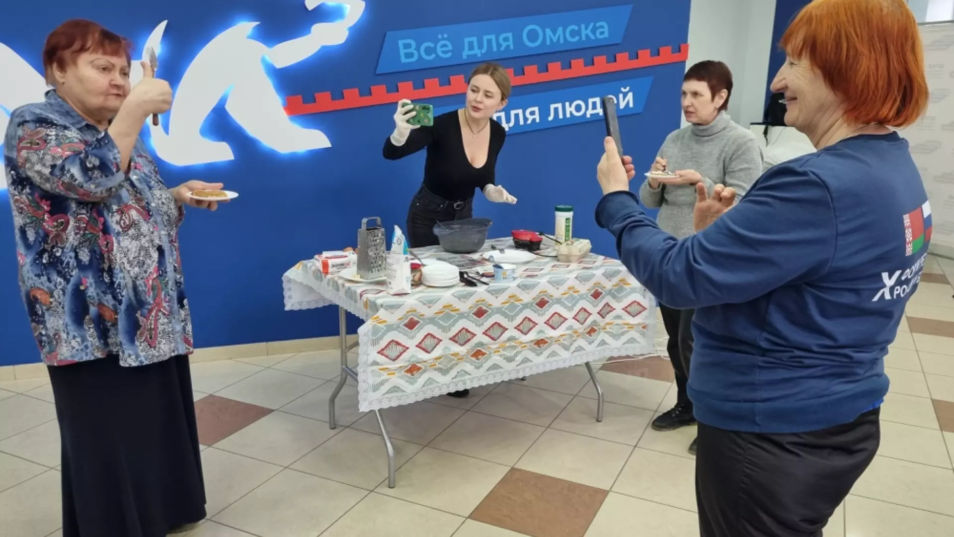 В Омске прошли мастер-классы ко Дню единения народов России и Белоруссии