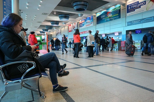 Пассажиропоток Омского аэропорта за шесть месяцев вырос на 30%