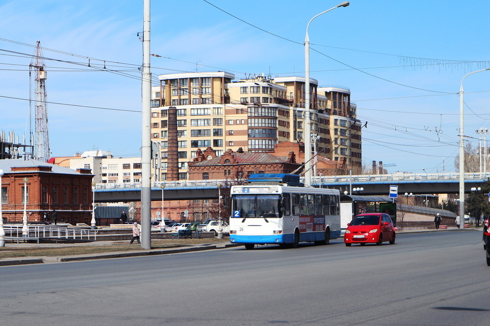Москвичи разработают проект новой троллейбусной сети в Омске
