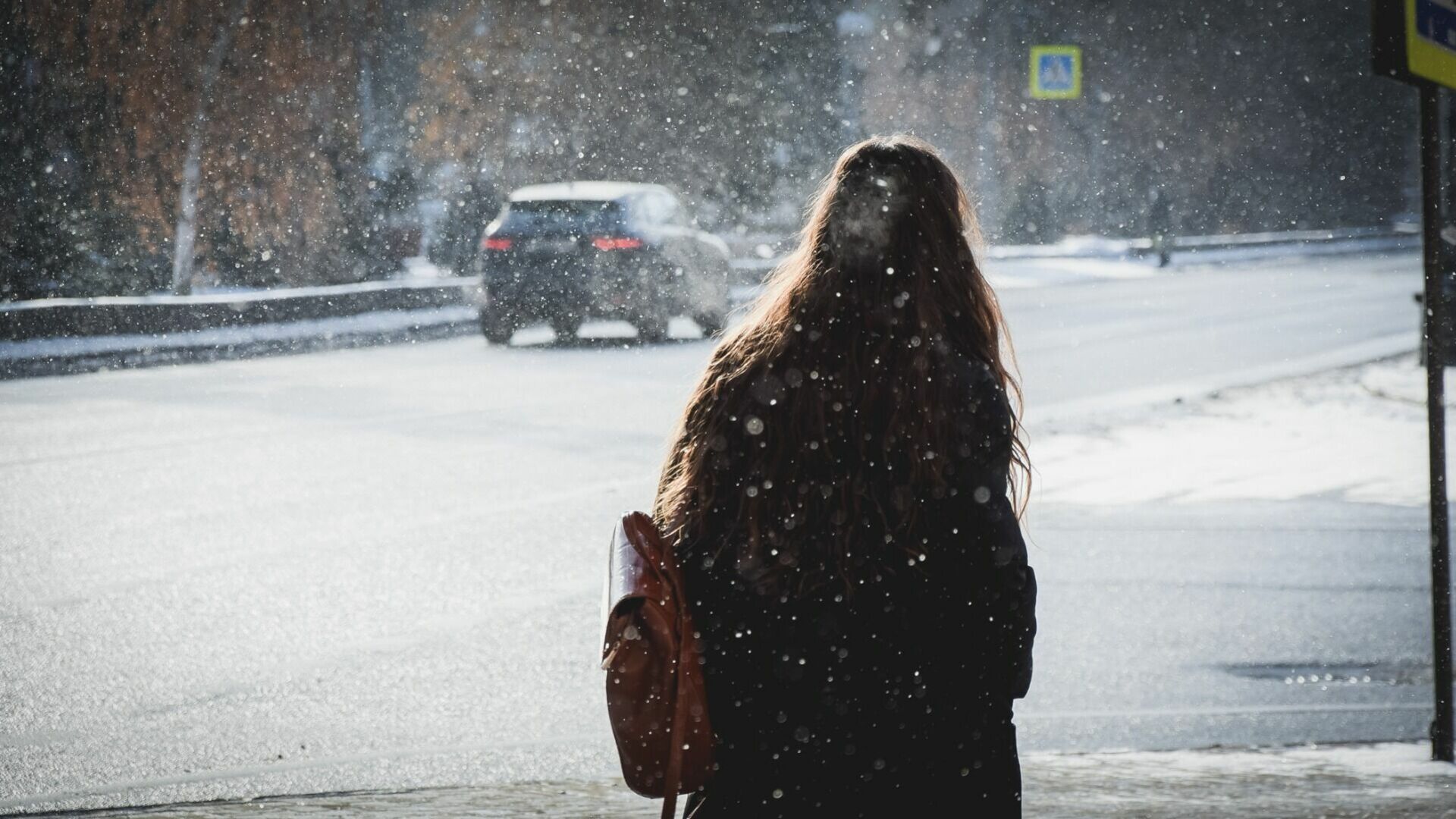 В Омск придет снег с дождем и резкий мороз
