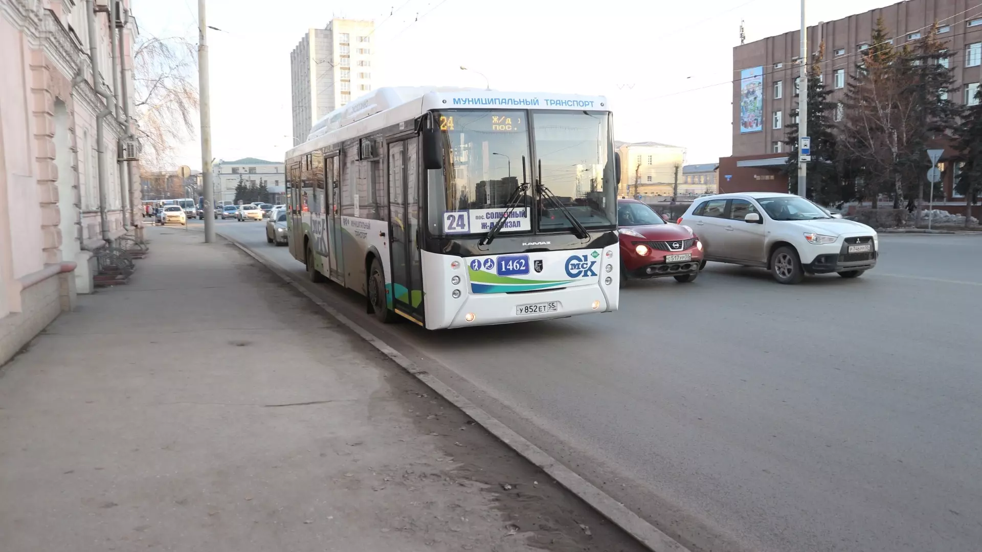 24 марта в Омске изменятся схемы движения 18 маршрутов общественного транспорта