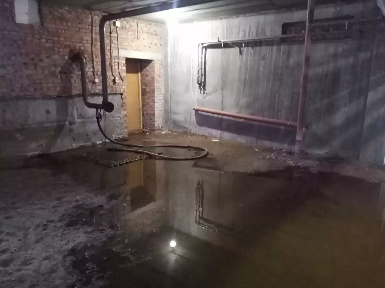 Затопленные подвалы на Пригородной