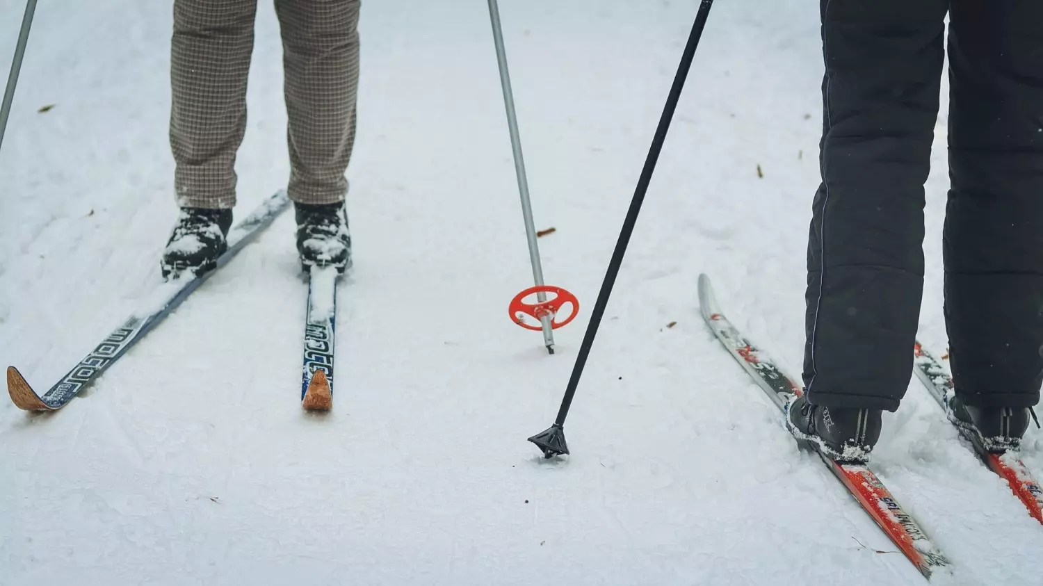 Совместная прогулка на лыжах — тоже вариант