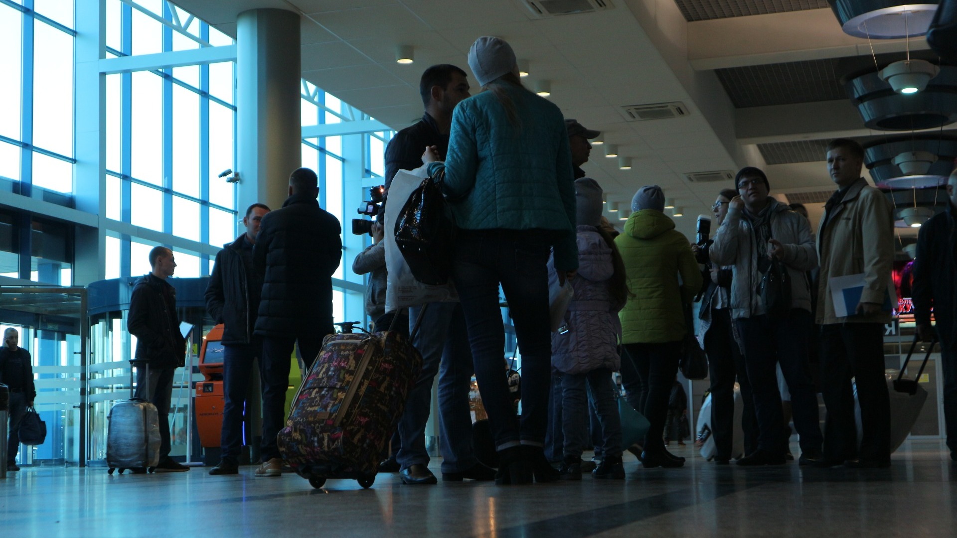 В Омске ливень поставил под удар работу аэропорта