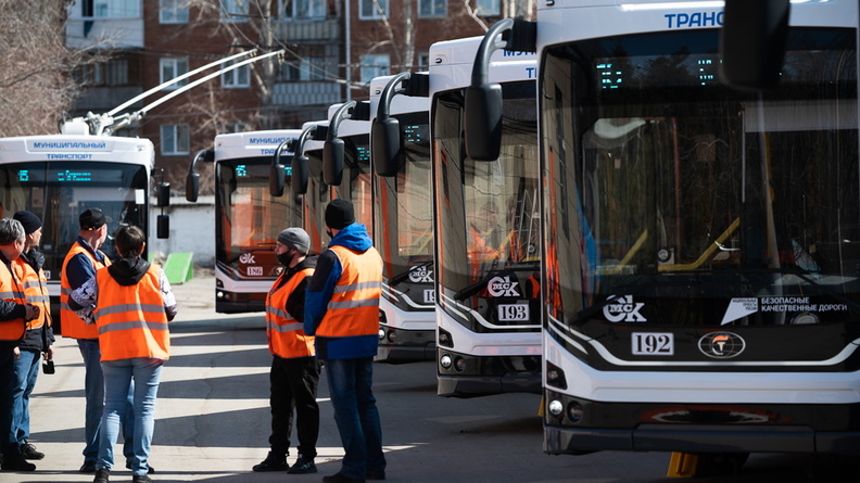 В Омске запустят новые троллейбусы до «Меги»