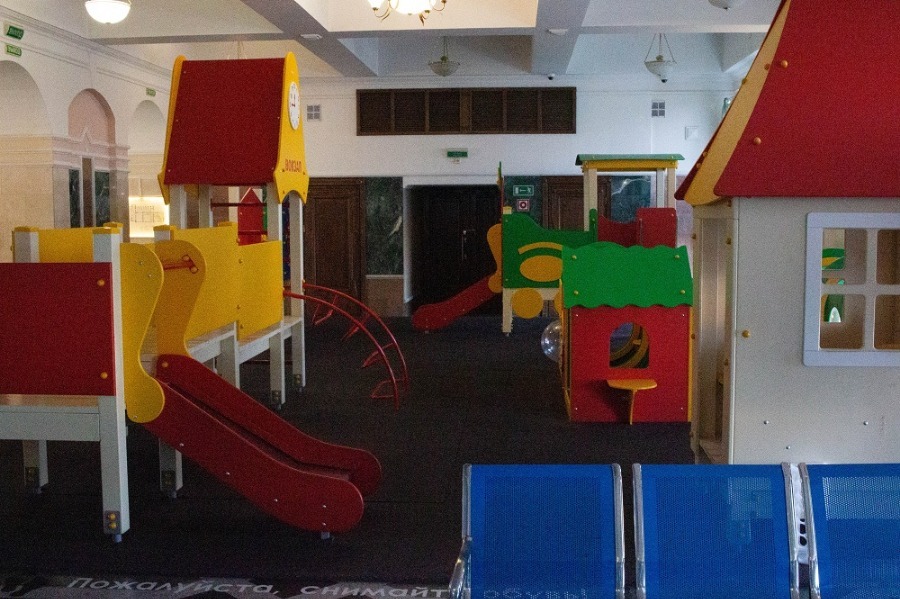 детская игровая комната на вокзале