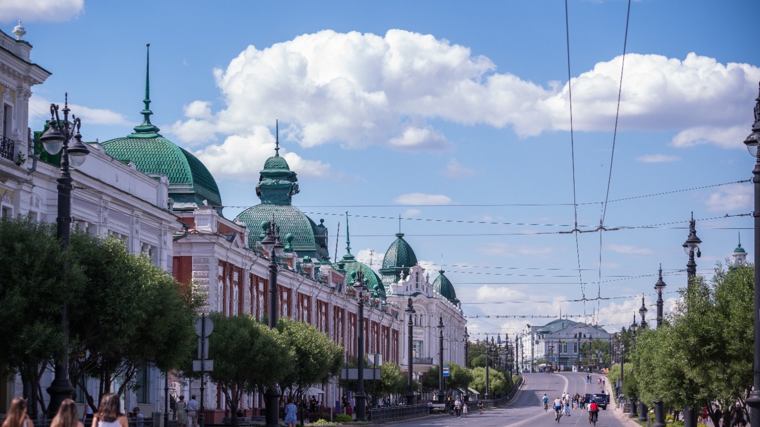 Улица Ленина в Омске