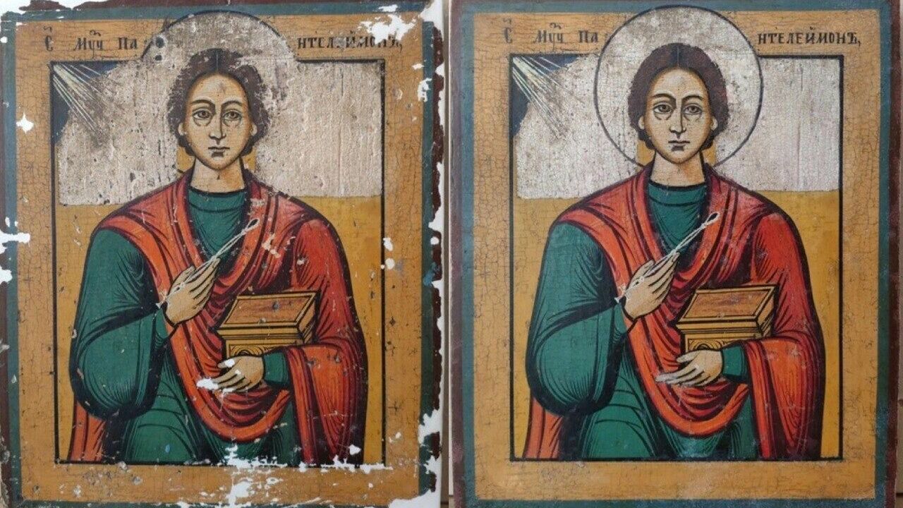 В Омск привезли старинные иконы