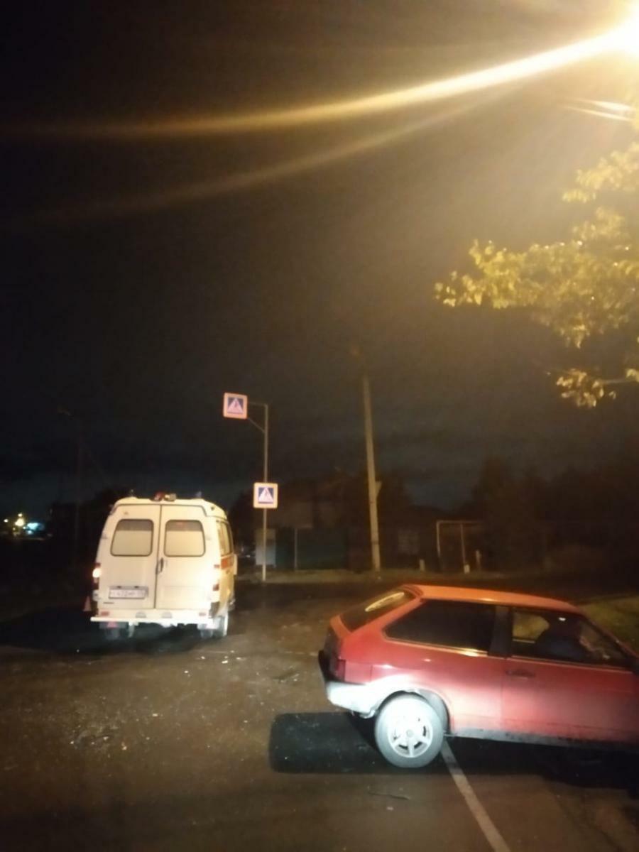 В ночном ДТП на Левом берегу пострадали пассажирки кареты скорой помощи