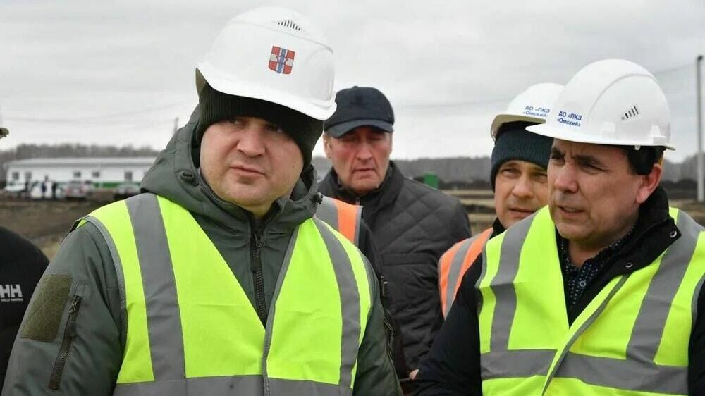 Хоценко дал старт строительству нового животноводческого комплекса в Омской области