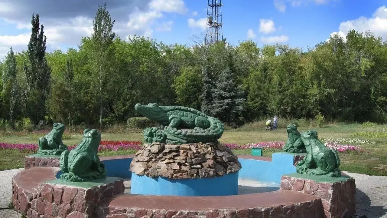 Опубликован проект реконструкции старейшего омского фонтана «Крокодил и лягушки»