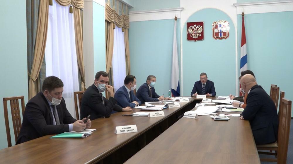 Губернатор Бурков представил вице-премьеру Абрамченко крупные региональные проекты