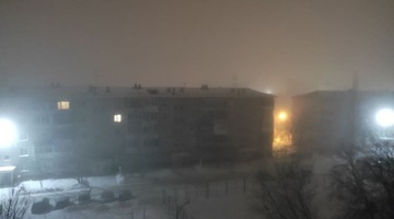 Омск снова накрыл опасный туман