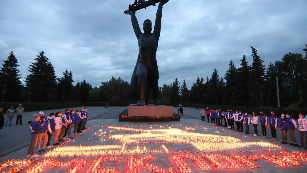В омском парке Победы появится «огненная картина» ордена Отечественной войны
