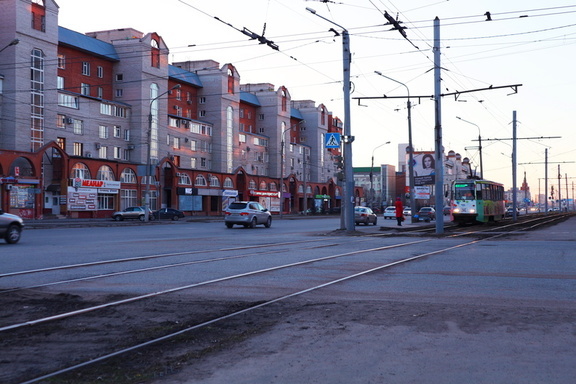 В центре Омска на ночь запретят ездить трамваям