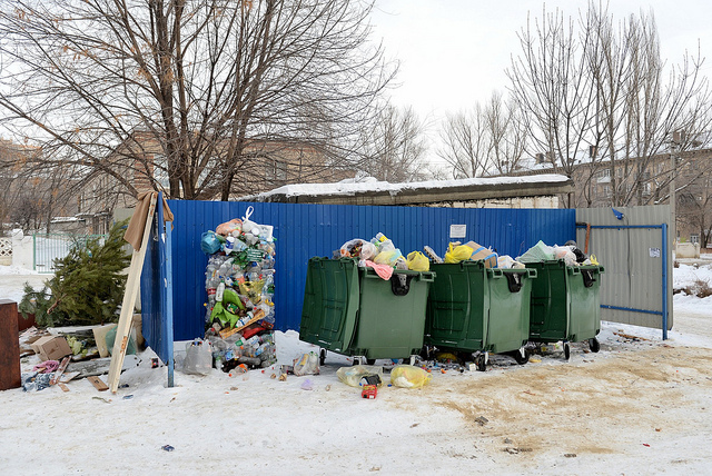 По Омску установят 200 новых площадок по сбору мусора
