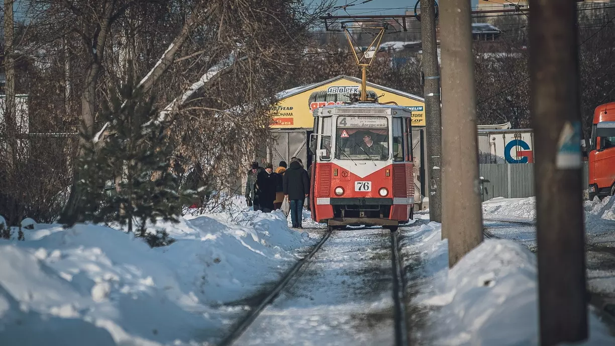 Омское трамвайное депо пожаловалось на неудобную работу светофора