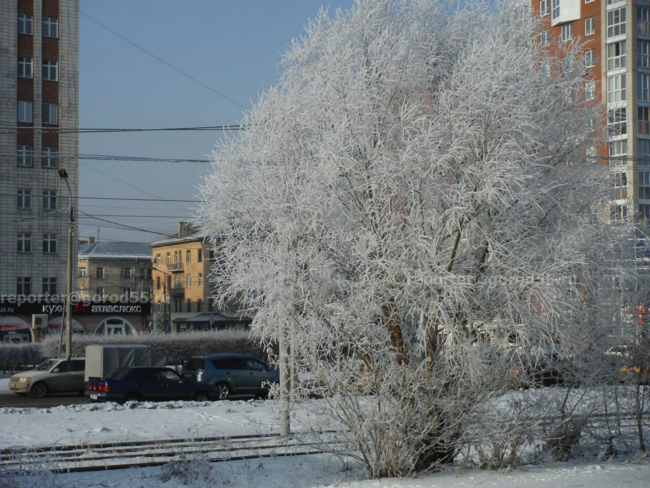 Погода в Омске на выходные: метели и морозы до -29 градусов