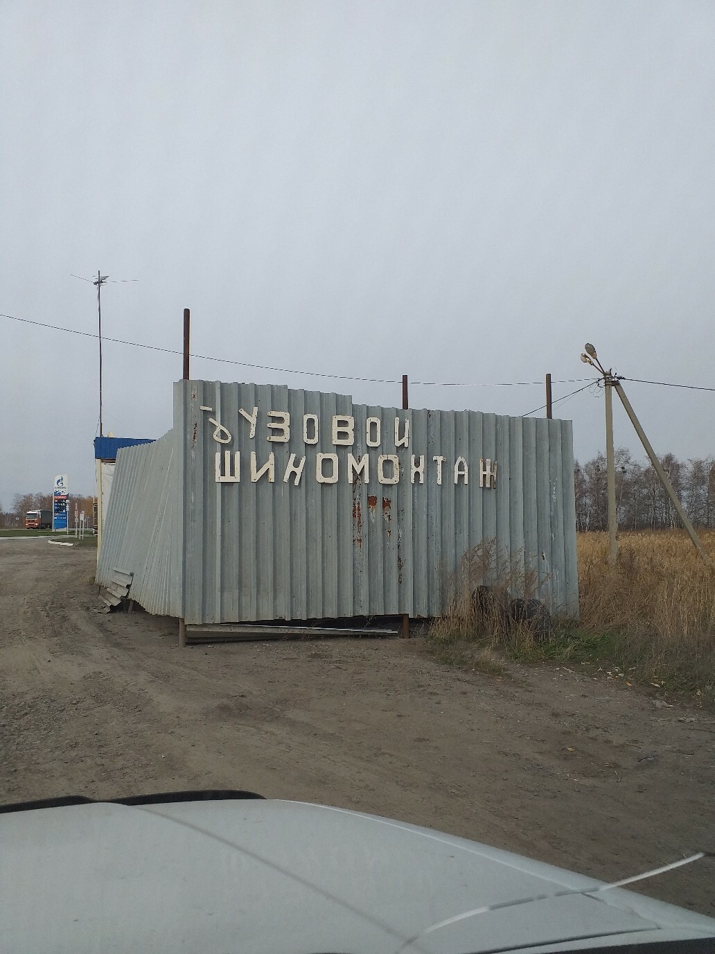 В Омской области появился шиномонтаж Бузовой