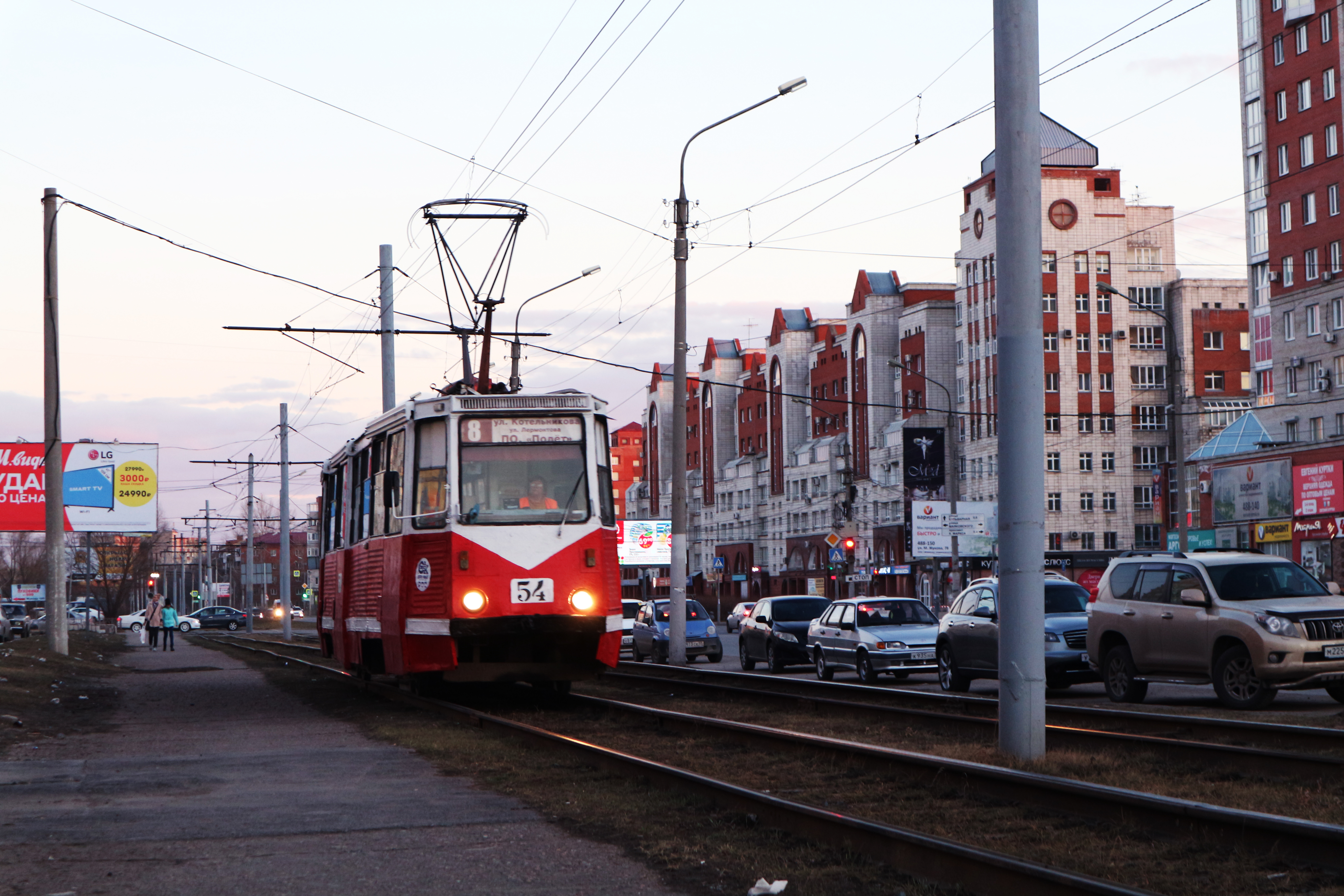 В Омске протестируют новые трамваи из Екатеринбурга