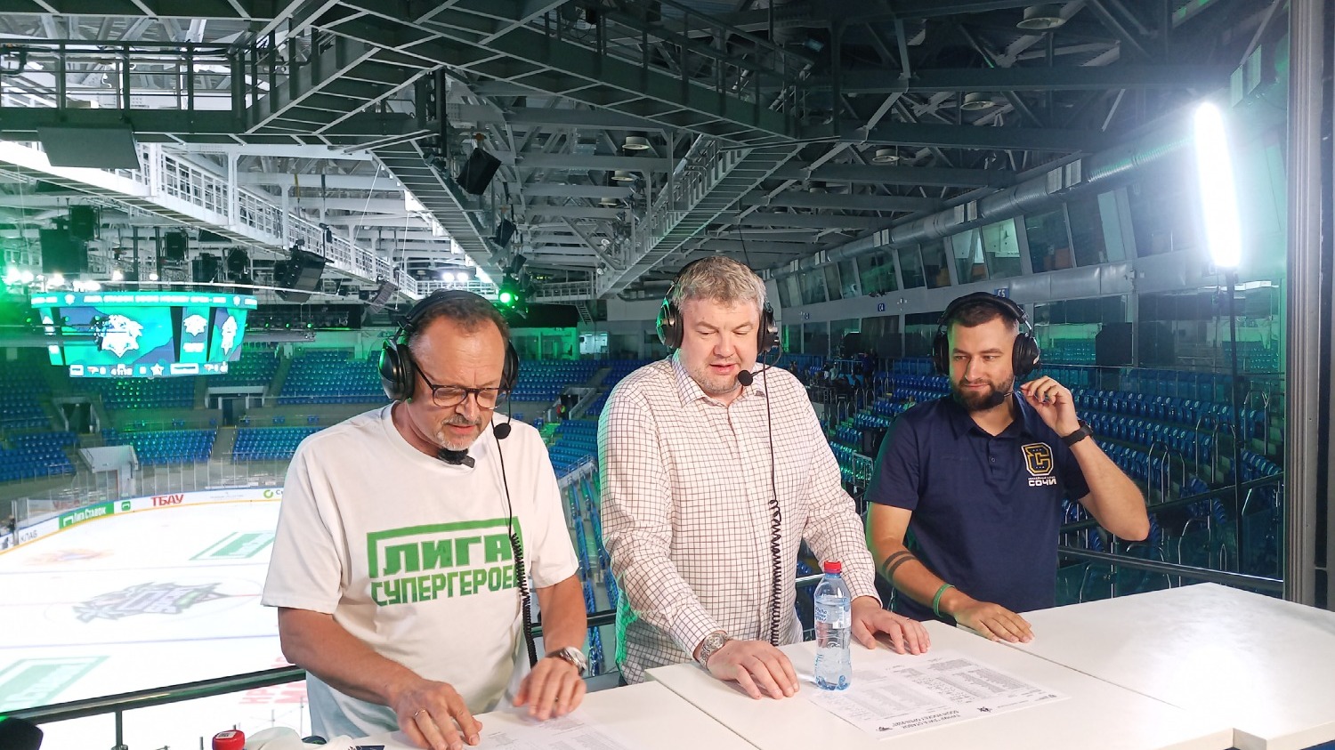 Виктор Гусев на турнире не только почетный гость, но и комментатор