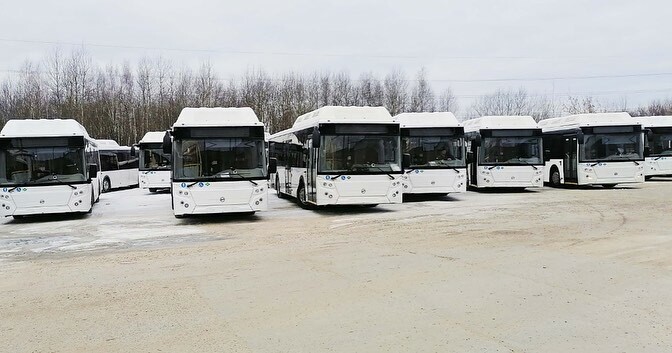 Уже в пути. Омск получит 20 новых автобусов на природном газе