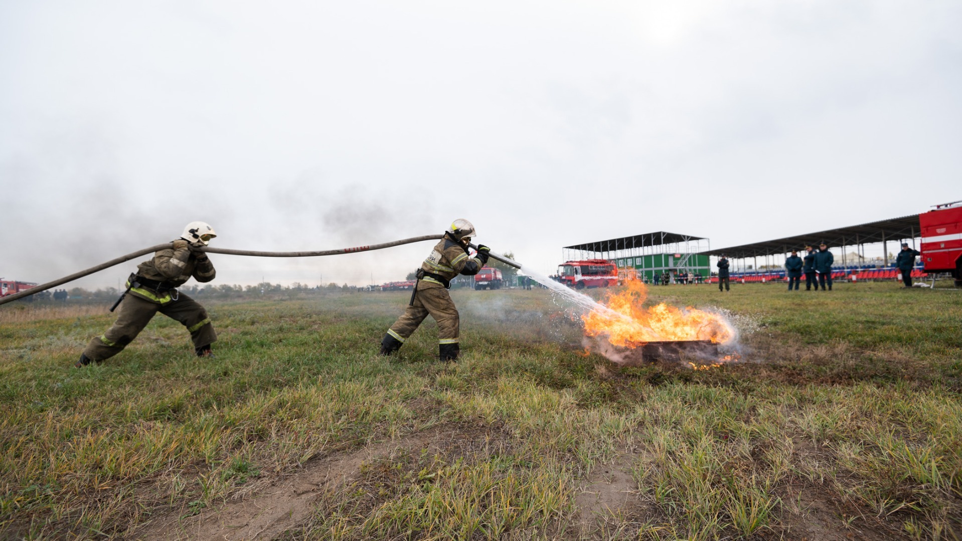 В Омской области дети потушили два пожара