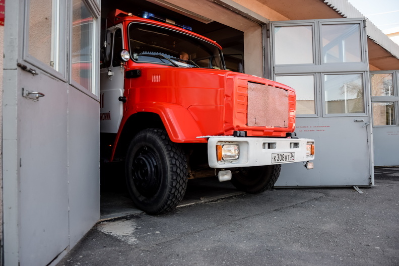 Из Омска в Казахстан пытались угнать пожарную машину