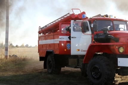 В Русско-Полянском районе введен режим ЧС из-за угрозы пожаров