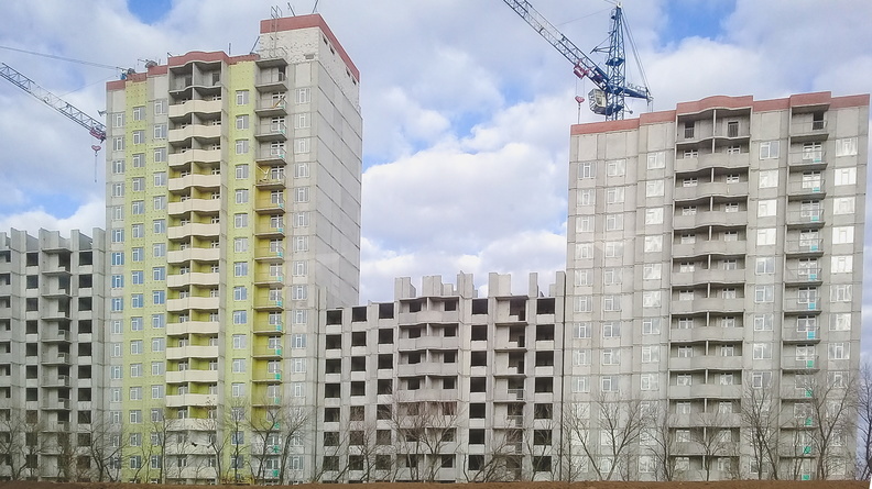 В Омске за год построили 347 тыс «квадратов» жилья