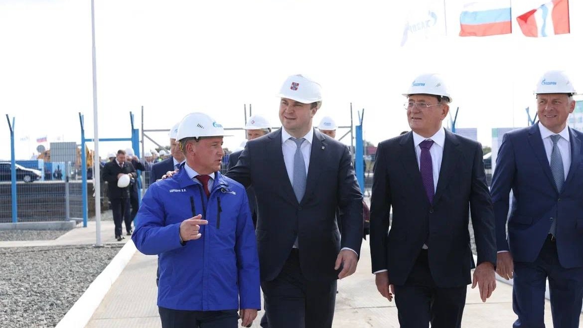 В Омской области завершено строительство газопровода-отвода и ГРС-29