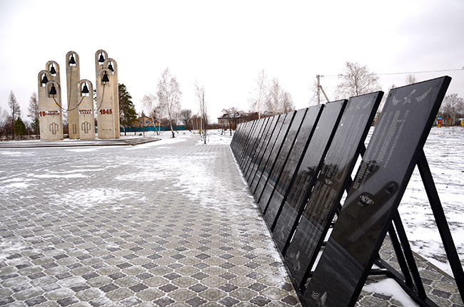 В Омской области ветераны Великой Отечественной войны открыли обновленный парк Победы
