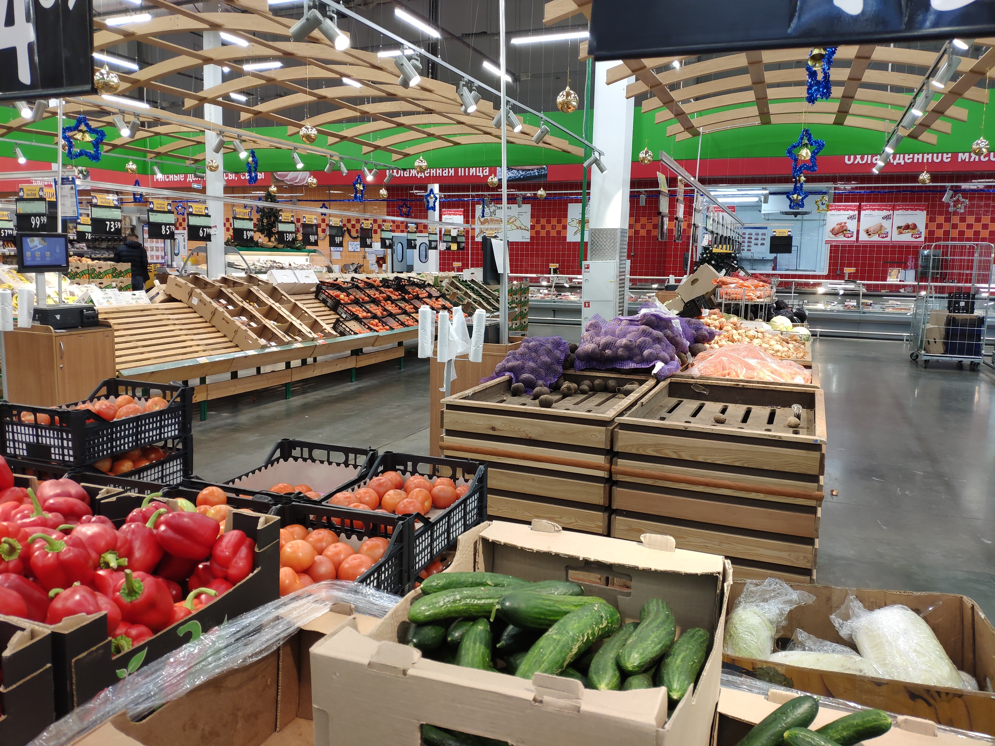 Цены на овощи и фрукты в Омской области поднялись на 20%