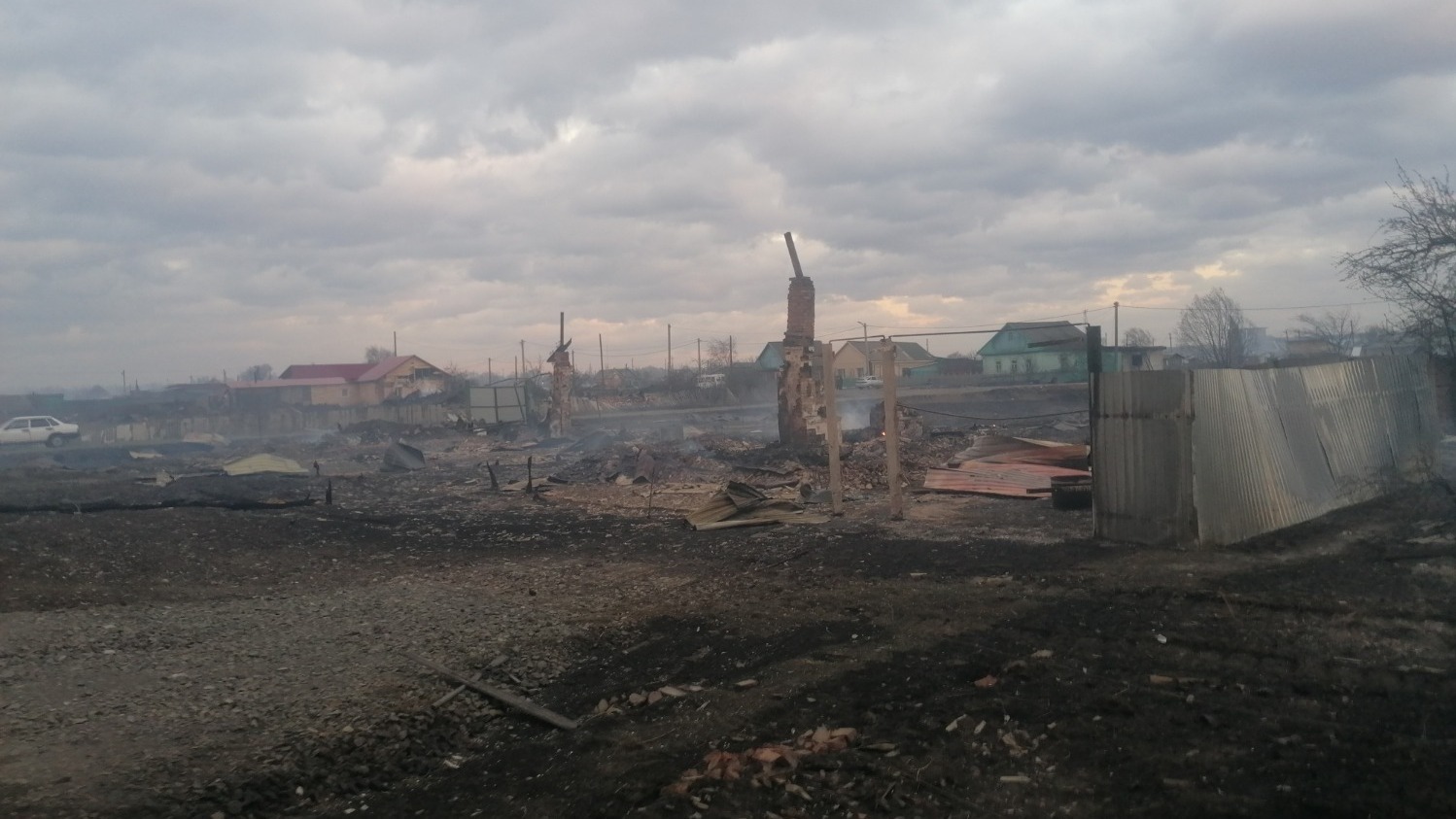 Пожар в Называевске оставил без имущества 250 человек