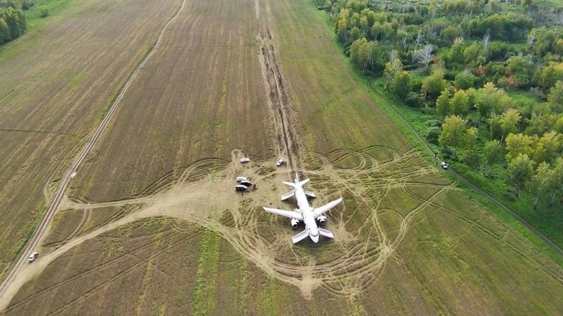«Уральские авиалинии» возместят аграриям ущерб после экстренной посадки самолета