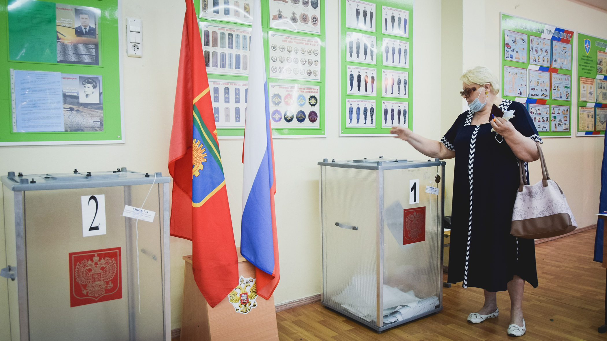 В Омской области стартовали трехдневные выборы